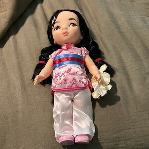 Disney Store Animator Mulan Doll, like new